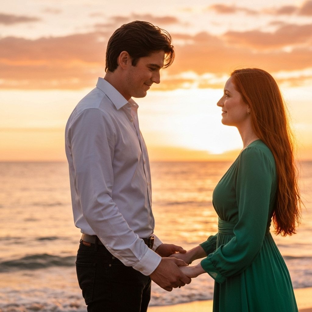 Romantic couple love story